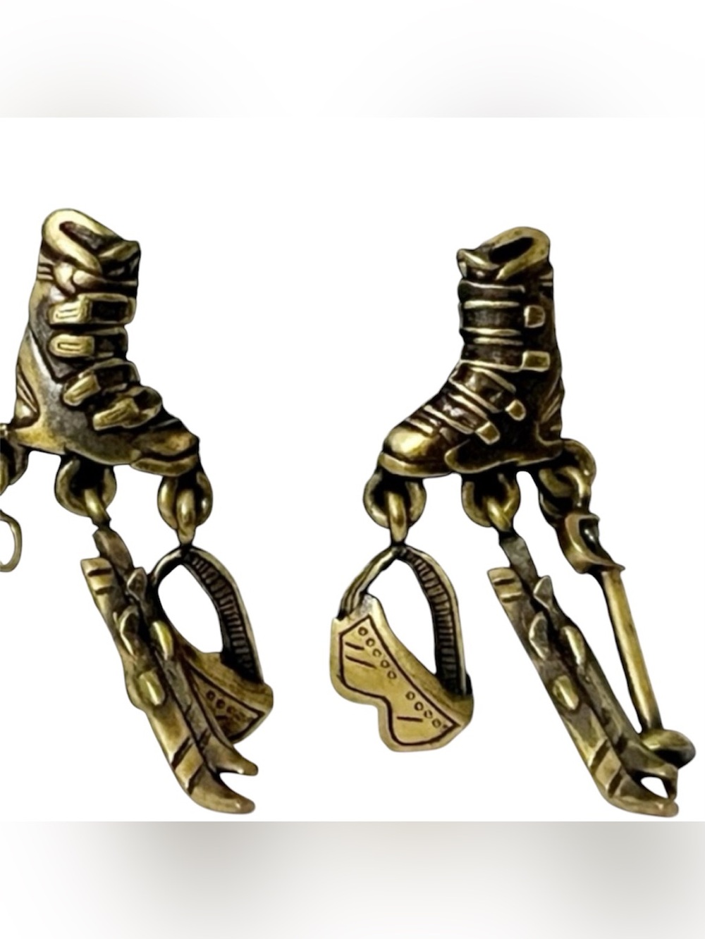 JJ Ski Boot Earrings Earrings Drop Dangle JOHNETTE  Jewelry